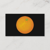 Carte De Visite Orange (Dos)