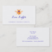 Carte De Visite Orange Beeswax Candlemaker Nature (Devant / Derrière)