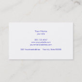 Carte De Visite Orange Beeswax Candlemaker Nature (Dos)