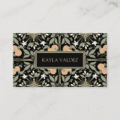 Carte De Visite Orange Blossoms Botanical (Devant)