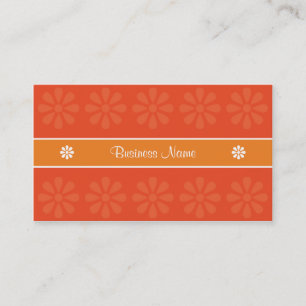 CARTE DE VISITE ORANGE DE LA CONCEPTION 04 DE CRE8TIVE
