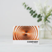 Carte De Visite Orange long printemps (Debout devant)