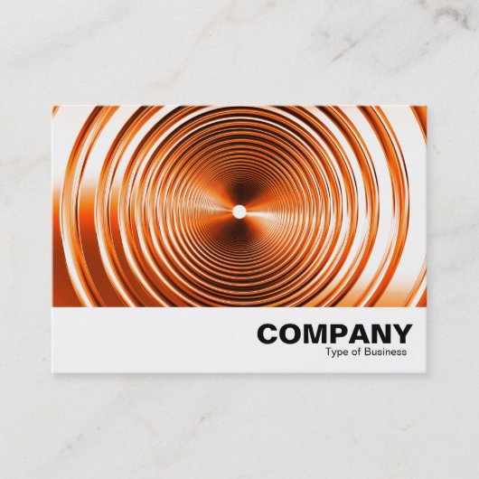 Carte De Visite Orange long printemps (Devant)