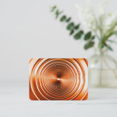 Carte De Visite Orange long printemps (Debout devant)
