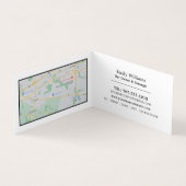 Carte De Visite Oranges Bio, Bar À Jus, Détail (Intérieur)