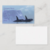 Carte De Visite Orca (Devant / Derrière)