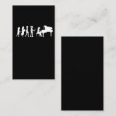 Carte De Visite Orchestre de musique de l'évolution du pianiste Pi (Devant / Derrière)