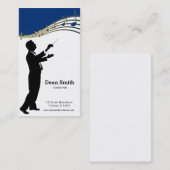 Carte De Visite Orchestre du chef (Devant / Derrière)