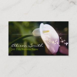Carte De Visite Orchid Business Card