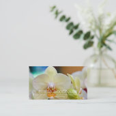 Carte De Visite Orchidée de Phalaenopsis (Debout devant)