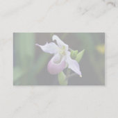 Carte De Visite Orchidée de Phragmipedium (Dos)