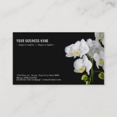 Carte De Visite Orchidée - Fleur (Dos)