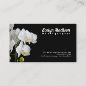 Carte De Visite Orchidée - Fleur yu6777 (Dos)