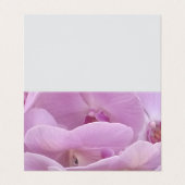 Carte De Visite Orchidées (Extérieur déplié)