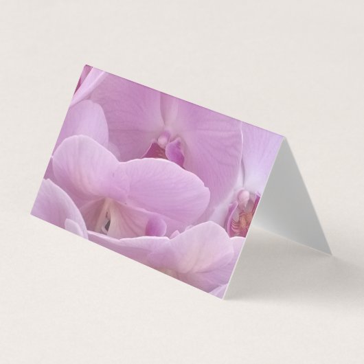 Carte De Visite Orchidées (Devant)