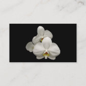 Carte De Visite Orchidées blanches (Dos)