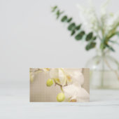 Carte De Visite Orchidées sereines (Debout devant)