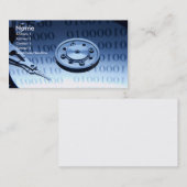 Carte De Visite Ordinateur (Devant / Derrière)