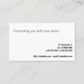 Carte De Visite Ordinateur (Dos)