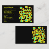 Carte De Visite Ordinateur Alien (Devant / Derrière)