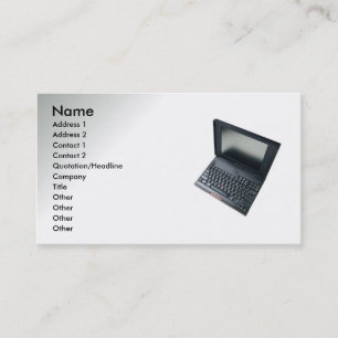 Carte De Visite Ordinateur connexe