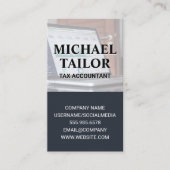 Carte De Visite Ordinateur portable | Industrie financière (Devant)