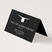 Carte De Visite Ordination du prêtre catholique Anniversaire Écrit (Devant)