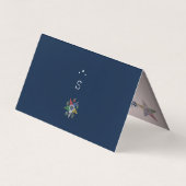 Carte De Visite Ordre De L'Étoile Orientale (Dos)