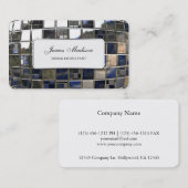 Carte De Visite Ordre de miroir (Devant / Derrière)