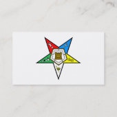 Carte De Visite Ordre du bleu oriental d'étoile (Dos)