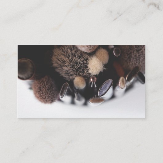 Carte De Visite Ordre moderne noir et blanc merci code Qr (Dos)