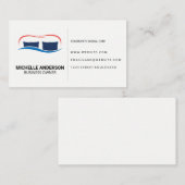 Carte De Visite Oreiller et couverture (Devant / Derrière)