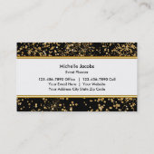 Carte De Visite Organisateur chic (Dos)