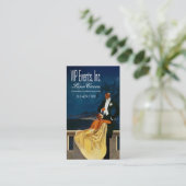 Carte De Visite Organisateur de "art déco" -, coordonnateur (Debout devant)