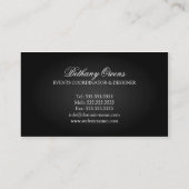 Carte De Visite Organisateur de luxe (Dos)