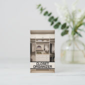 Carte De Visite Organisateur de placards Professionnel (Debout devant)