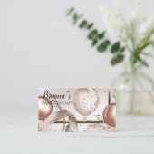 Carte De Visite Organisateur d'événements de fête avec ballons Ros (Debout devant)