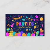 Carte De Visite Organisateur d'événements pour enfants - Dessin Wh (Devant)