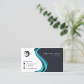 Carte De Visite Organisateur d'événements Services de compétences  (Debout devant)