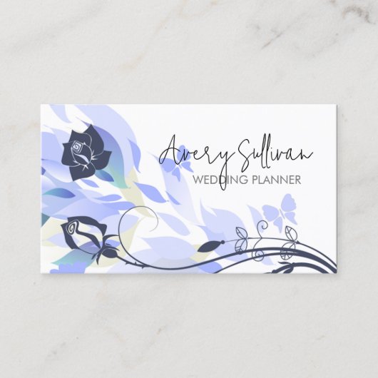 Carte De Visite Organisateur d'événements wedding planner (Devant)