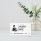 Carte De Visite Organisateur professionnel (Debout devant)