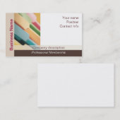 Carte De Visite Organisateur professionnel (Devant / Derrière)