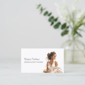 Carte De Visite Organisation d'événements Mariages afro-américains (Debout devant)