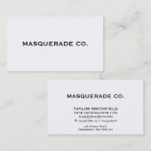 Carte De Visite Organisation professionnelle simple (Devant / Derrière)