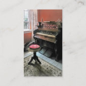 Carte De Visite Orgue avec outil Petit Point (Dos)