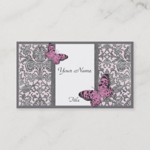 Carte de visite oriental Damas (rose)