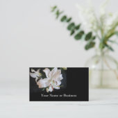 Carte de visite oriental de lis (Debout devant)