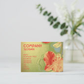 Carte De Visite Orientorchid - customisé (Debout devant)