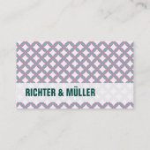 Carte De Visite Originelle Visitenkarte (Dos)