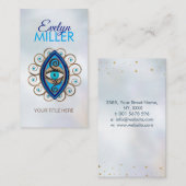 Carte De Visite Ornement Amulet Eye Evil (Devant / Derrière)
